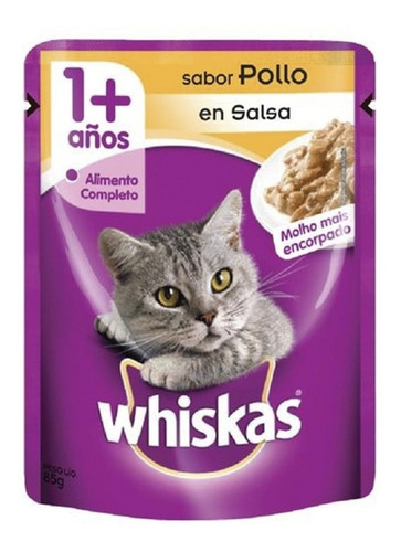 Sachet Whiskas Pollo 20 Un.