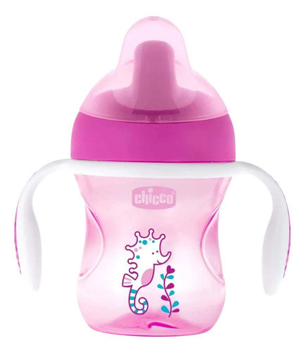 Pack 2 Vasos De Transición Chicco Anticólicos 6m+ Rosa 200ml