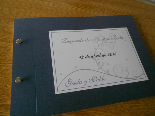 Libro De Firmas Casamiento Boda Recuerdo