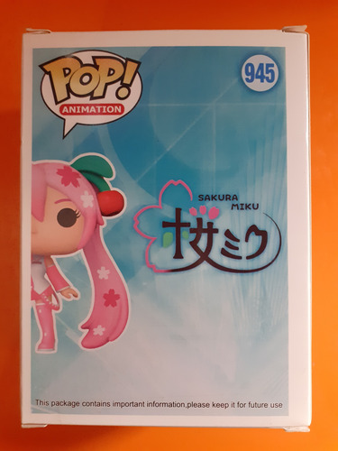 Sakura Miku Compatible Funko Pop Nuevo Envíos Dom Play (Usado)