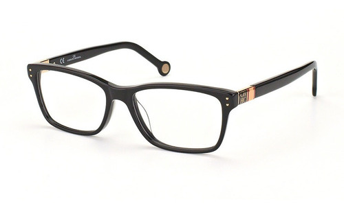 Lente Óptico Carolina Herrera Vhe561 Wayfarer Black M 53mm