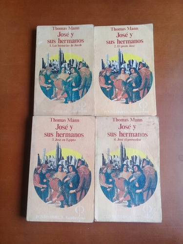 Libro Novelas José Y Sus Hermanos 4 Tomos. Thomas Mann