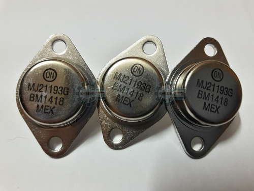 Mj21193 Transistor Pnp 16a 250v 250w To-3 On Original On
