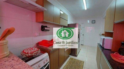 Imagem 12 de 20 de Apartamento Com 2 Dormitórios À Venda, 82 M² Por R$ 365.000,00 - Tupi - Praia Grande/sp - Ap7184