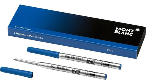 Montblanc Ballpoint Repuesto (setx2) Pacific Blue  - 116212