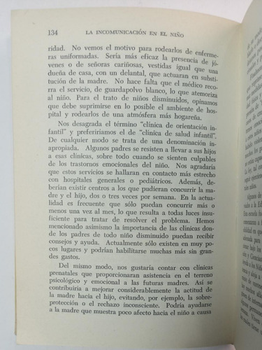 La Incomunicación En El Niño (Usado)