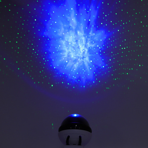 Proyector Nocturno Star Led Usb Rgb Con Proyección Ambiental