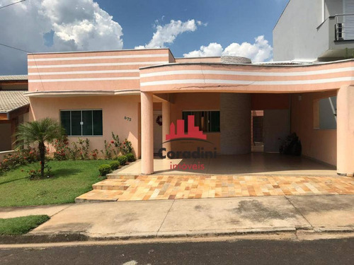 Imagem 1 de 12 de Casa Com 3 Dormitórios À Venda, 210 M² Por R$ 700.000 - Condomínio Imigrantes - Nova Odessa/sp - Ca1861