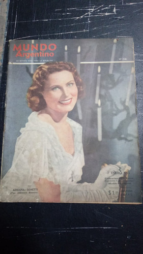 Mundo Argentino Enero 1953 Adriana Benetti