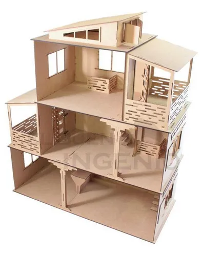 Casa muñecas moderna new arrivals