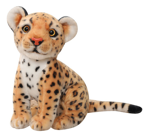 Peluche De Leopardo Con Forma De Animal Simulado A