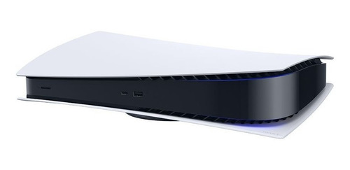 Console Playstation 5 Edição Digital Preto E Branco Sony Cor Branco/Preto