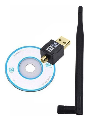 Antena Wifi Lan Mini Usb 900mbps 2.0 Wireless Pc Notebook