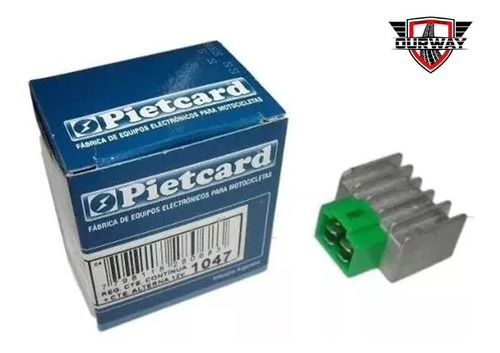 Regulador 12v Yamaha Crypton T105 Pietcard Ourway