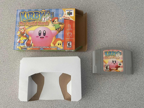 Kirby 64 Juego Original + Caja Custom Nintendo 64