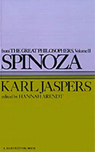 Spinoza, De Professor Karl Jaspers. Editorial Mariner Books, Tapa Blanda En Inglés