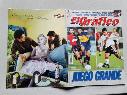 Revista El Gráfico Nº 4149 Año 1999 Boca River San Lorenzo