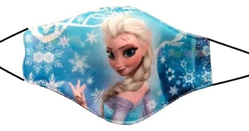 3 Barbijo Tapa Boca Original Reutilizable Niños Lavable Tela