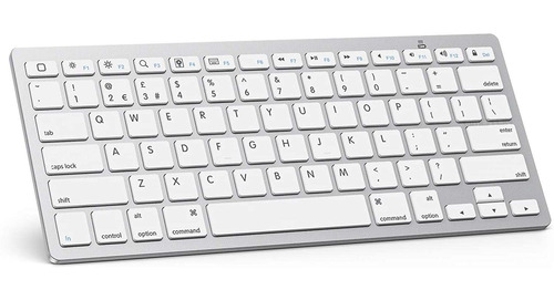 Omoton Ultra-slim Bluetooth Keyboard Compatible With 2018 Ip