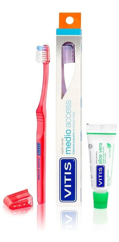 Cepillo de dientes Vitis Cepillo dental access medio medio