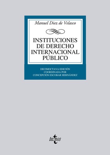 Instituciones De Derecho Internacional Público