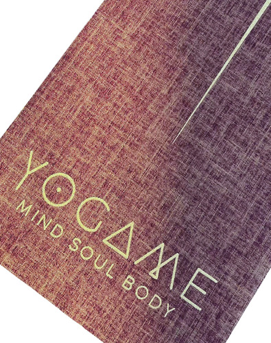 Yoga Mat/ Colchoneta Yoga /burdeo/ 5 Mm Antideslizante - Eco