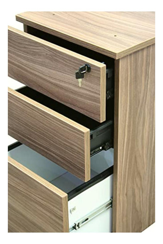 Mío Es Tuyo | Archivero De Madera Con 3 Gavetas | Modelo