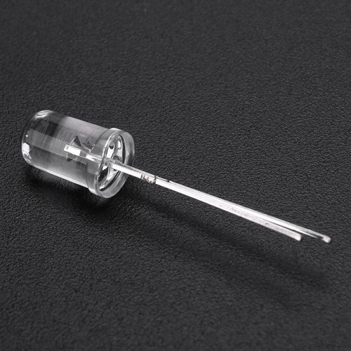 D- 100 Bombillas Led De Color Blanco Cálido De 5 Mm, 3 V,