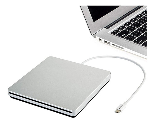 Imagen 1 de 7 de Viktck Tpye C Usb C Superdrive Lector Externo De Dvd/cd Y...