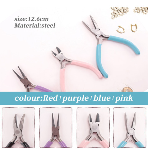 Paquete De 4 Alicates Para Joyería, Kit De Herramientas Para