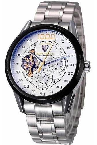 Tevise Chronograph 8378 Reloj Automático De Lujo Original