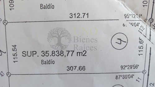 Barrio De Chacras Parcela De 35.838 M2 En Venta Charbonier Cerro Uritorco Capilla Del Monte