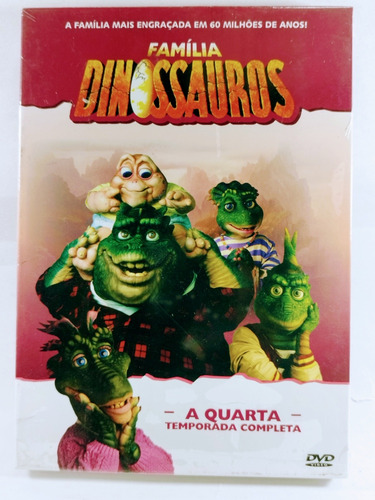 Dvd Box Família Dinossauro 4° Temp Completa