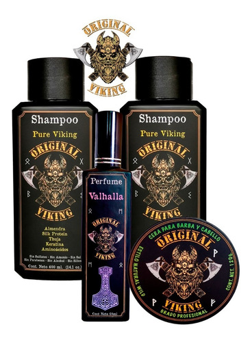 Kit Fierce Viking 2 Pure Viking + Cera Wild + Perf. Valhalla