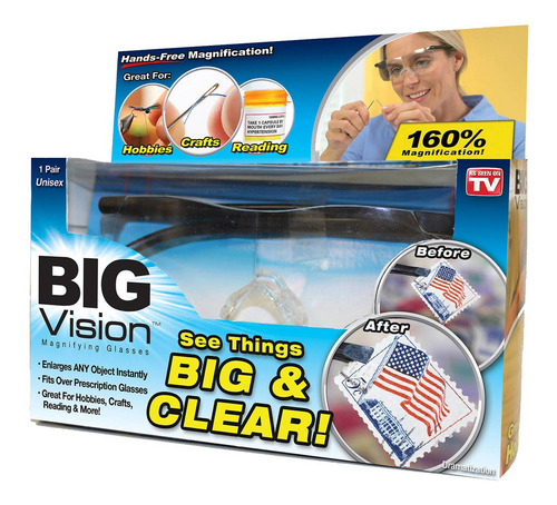 Lentes De Contacto Big Vision Estas Lupas Manos Libres Son