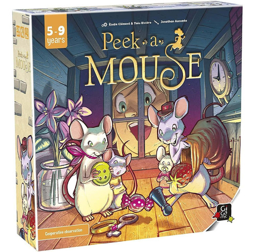 Juego De Mesa - Peek A Mouse