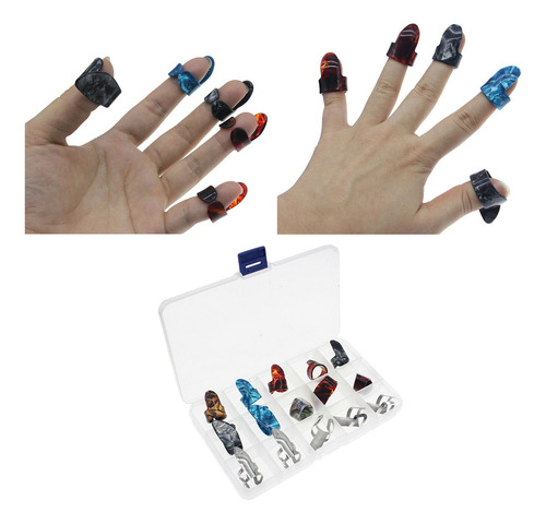 Púas De Banjo Púas De Pulgar De Guitarra Púas De Dedo