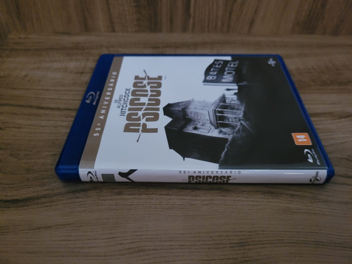 Psicose 55° Blu-ray Aniversário + Blu-ray Hitchcock + Livro (Usado)