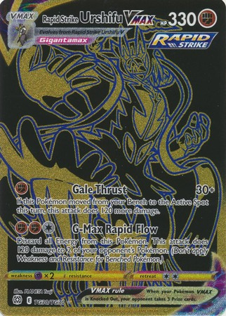 Pokemon Tcg: Rapid Strike Urshifu Vmax - Tg30/tg30 (secret)