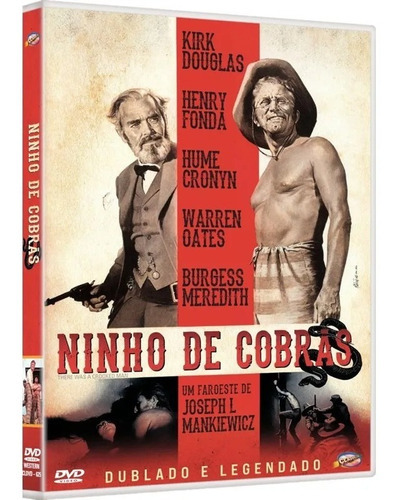 Ninho De Cobras Kirk Douglas Dublado Legendado Lacrado Western