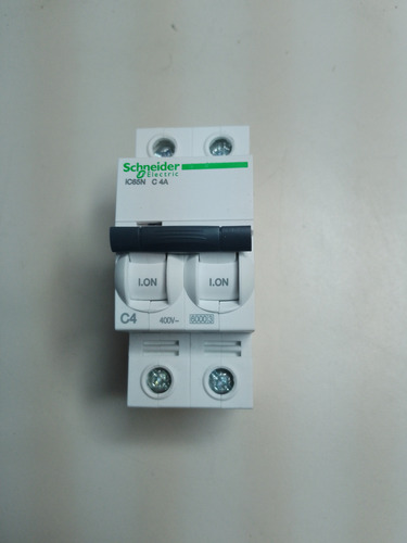 Interruptor Magnetotermico De 2px4amp Ic65n Schneider