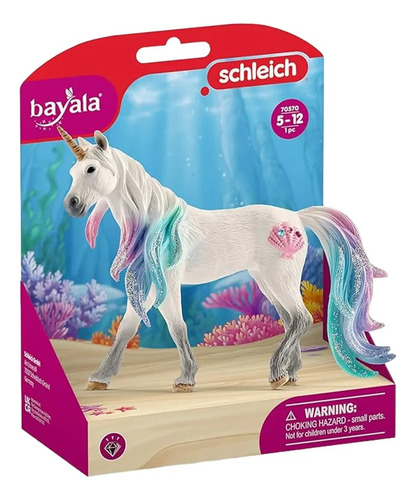Figura Coleccionable Schleich Unicornio De Mar 5-12 70570