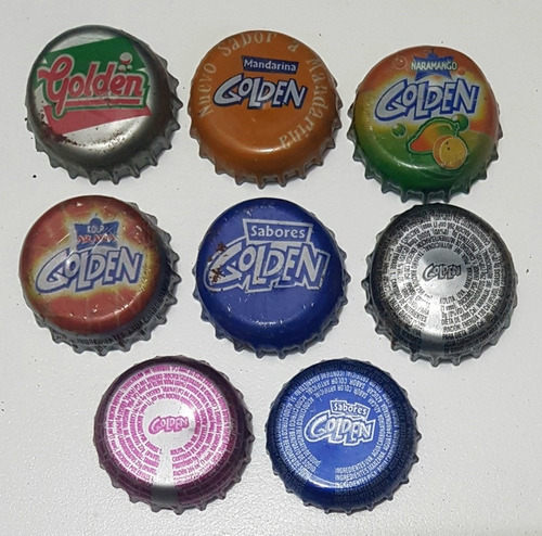 Chapas De Refresco Golden. Coleccion. (Usado)