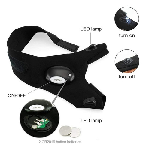 * Guantes De Linterna Led, Luces De Altavoz For Acampar Y