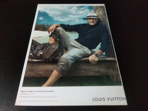 (pf533) Publicidad Louis Vuitton * Sean Connery