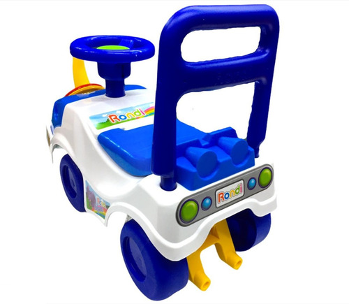 Imagen 3 de 8 de Pata Pata Andador Bebe Elefante Azul Rondi Pce 3043 Bigshop