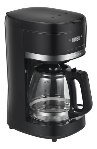 Cafeteira Elétrica Preta 1,5l Digital Midea Cor Preto 220V