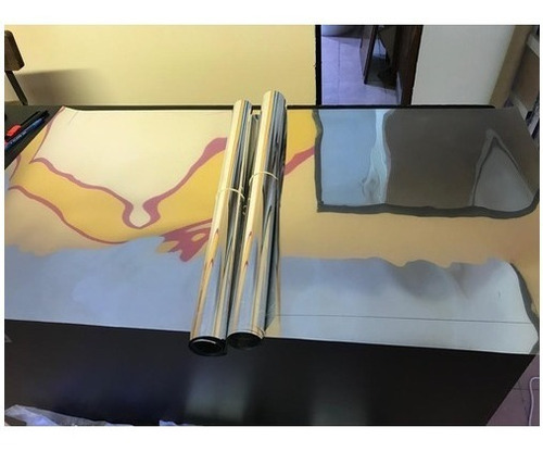 Imagen 3 de 10 de Papel Mylar Reflectante 1 M X60cm Cultivo Indoor X 10 Metros