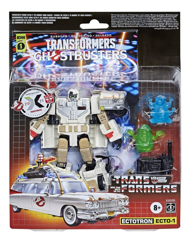 Figura Transformers Ghostbusters Robo Ectotron Ecto-1 E9556