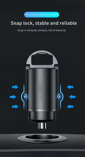Mini Cargador Automóvil 12-24v Carga Rápida 1 Puerto Usb 1 C
